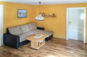 Ferienwohnung Herklotz Wohnzimmer